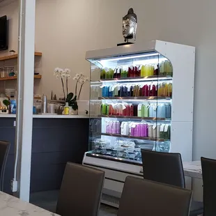 All the juices/ smoothies!