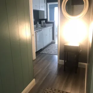 Entry hall in the new office!