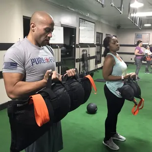 Pure Form PFT family showing off those guns