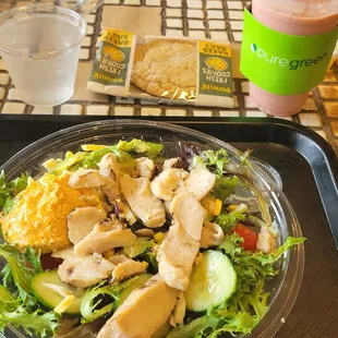The smoothie I had conveniently located by Potbelly