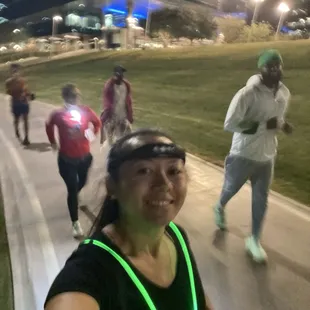 Group run before smoothies