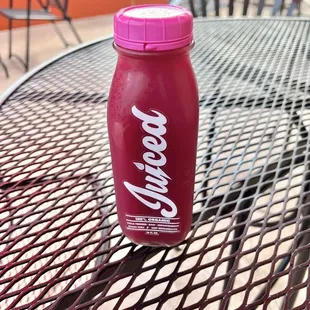 a bottle of pure grind coffee