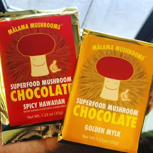 Malama Mushroom Vegan Chocolate