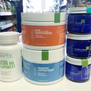 PurO3 Ozone, EDTA and Probiotic Suppositories