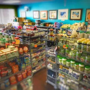 A fully stocked health food store with a huge selection of high quality supplements!