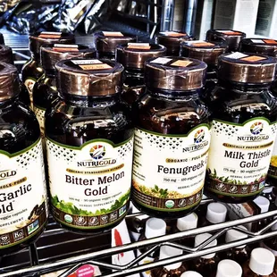 Organic and Non-GMO supplements