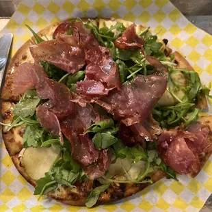 Prosciutto and Apple Flatbread