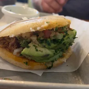 Mechada Arepa