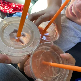 a close up of a woman's face