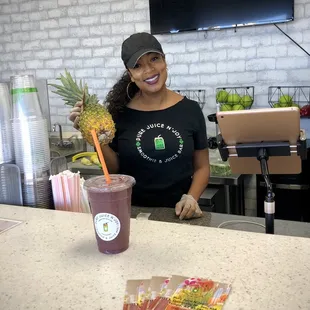 The owner. As sweet as can be!