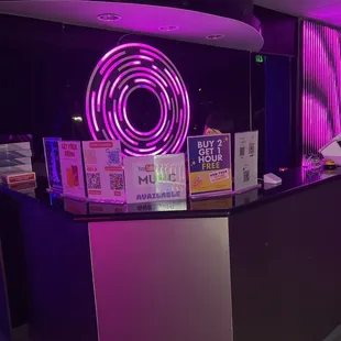 Front desk