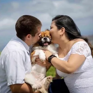 Our favorite picture of us and Chewy :)