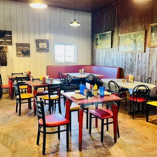 Interior dining seating