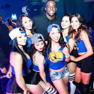 The night Draymond Green and co. of the Golden State Warriors celebrated their Championship at Pure.