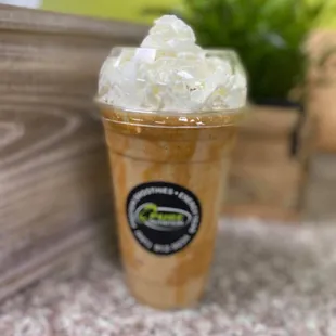 Try our new flavor Hazelnut