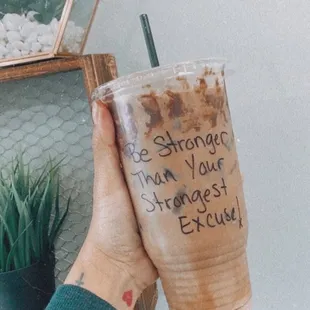 Protein iced coffee GAME CHANGER. SO GOOD!!!!!