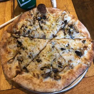 10" Wild Mushroom Pizza