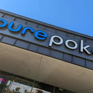 the front of the store