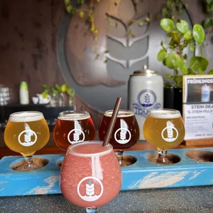 Thirsty?  They got any type of beer you want plus delicious beer freeze and smoothie option.