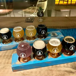 Awesome beer flights