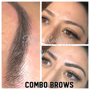 Love these combo brows