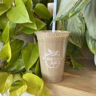 Nitro coffee smoothie