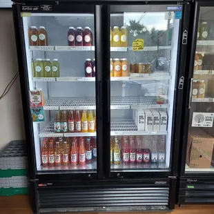 a refrigerated refrigerator