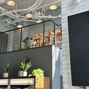 Upstairs sitting area