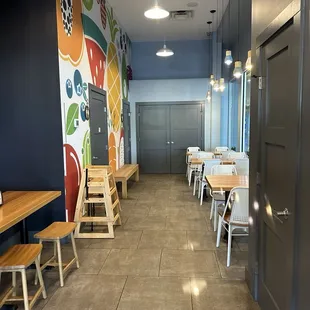 Inside seating