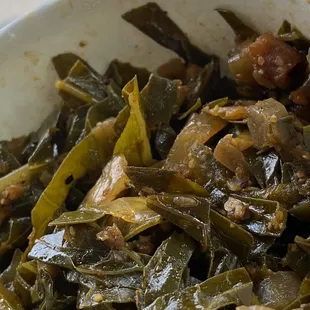 Look how good these collards look! They taste even better!