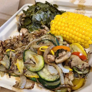 Sundays: Caribbean Jerk Jackfruit Plate $20 (your choice of two sides)