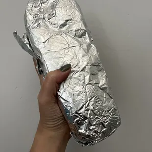 Look at the size of this California Burrito!!
