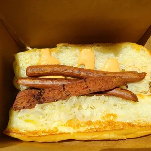 Reservoir Dog (toppings of your choice.. limited free options) $10