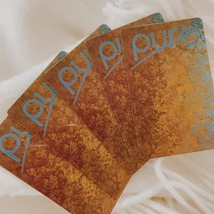 Gift cards are available.