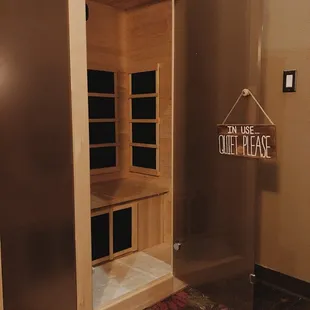 No spa day is complete without an infrared sauna session. Members get free sessions and a glass of wine with each visit.