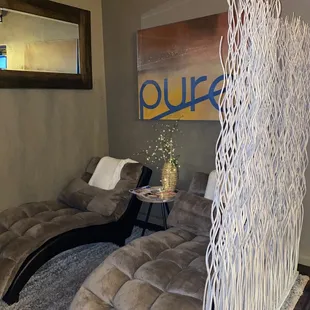 Part of the retreat area.