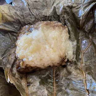 Sticky Rice in Lotus Leaf