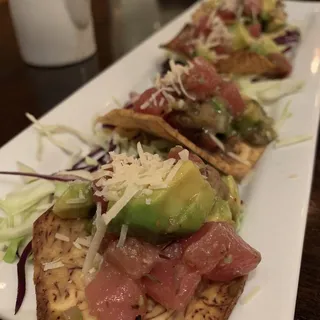 Ahi and Avocado Poke*