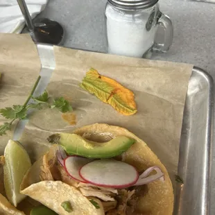 Citrus Braised Pork Taco