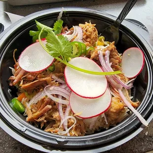 Pork Shoulder Rice Bowl