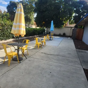 Outdoor seating