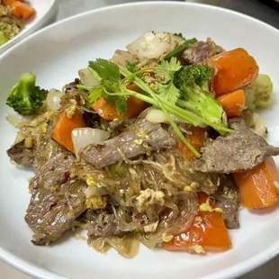 Pad woon sen Beef