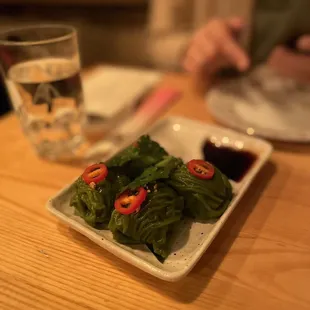 Steamed Vegetable Dumplings