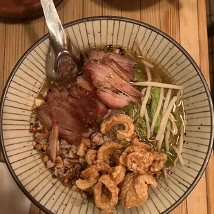 Crab and Pork Noodles