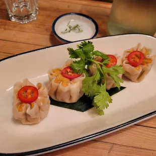 Steamed Vegetable Dumplings