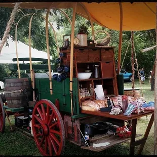 Authentic chuck wagon catering
