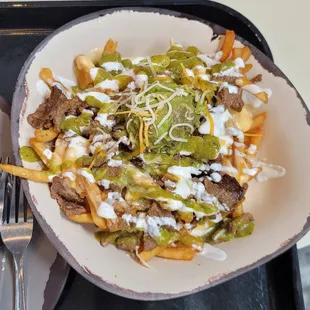 Carne asada fries