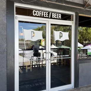 Coffee AND beer, nice combo!