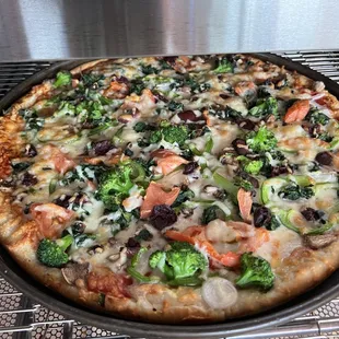 Vegetarian pizza