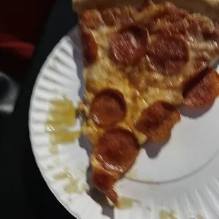 Pepperoni pizza